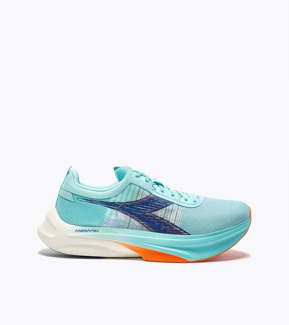 NEW DIADORA unisex gara carbon 2 running shoes in spa retreat/lapis blue
